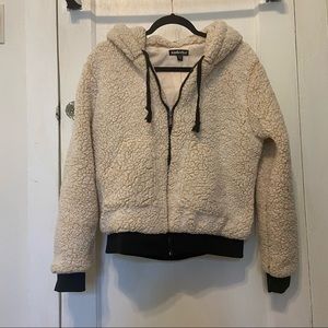 Cream Teddy Jacket